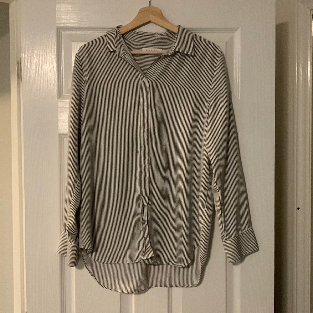 Everlane Button Down - washable silk